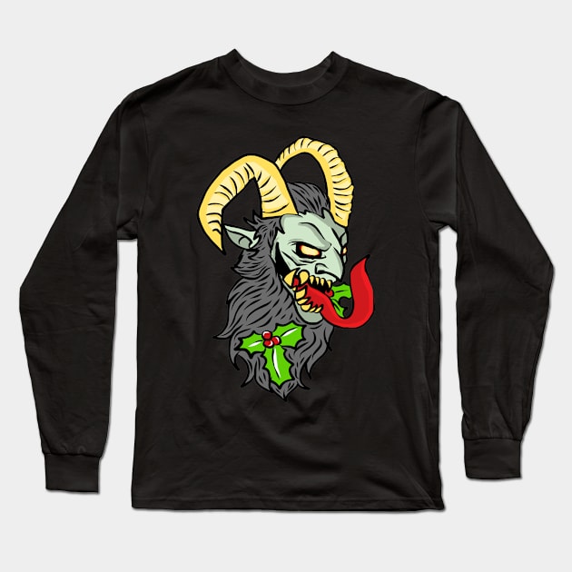 KRAMPUS Long Sleeve T-Shirt by KK-Royal